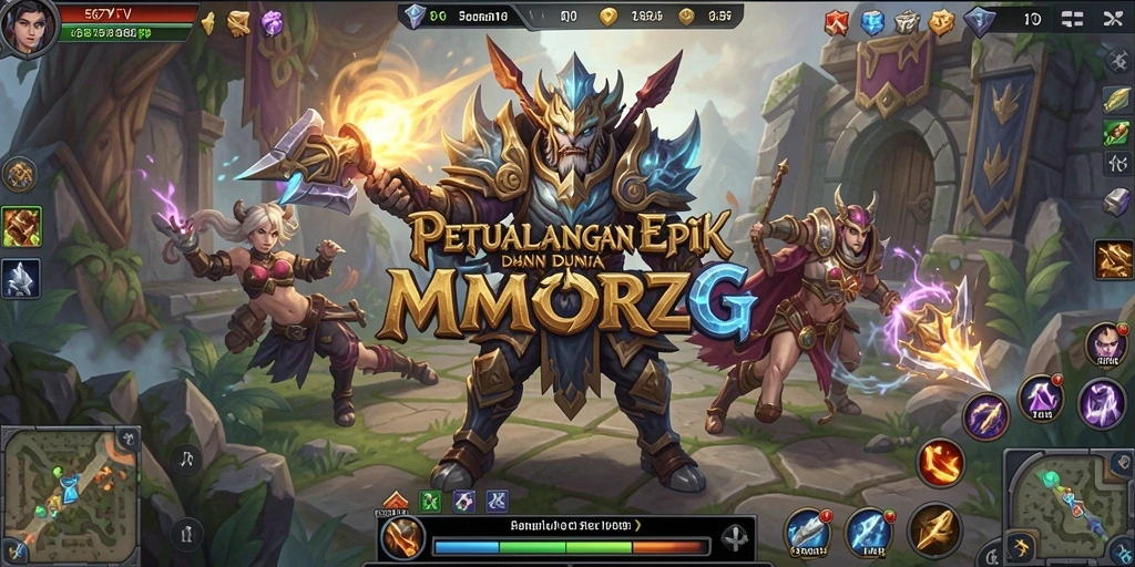 Gameplay seru dalam 567TV dengan pertarungan dan eksplorasi dunia yang luas.