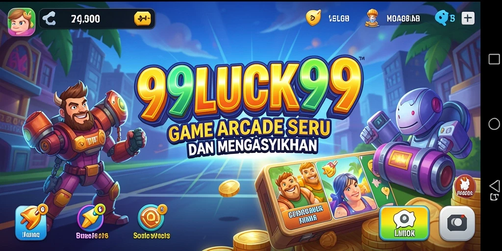 Tangkapan layar 99LUCK99 menampilkan aksi gameplay Arcade yang seru.