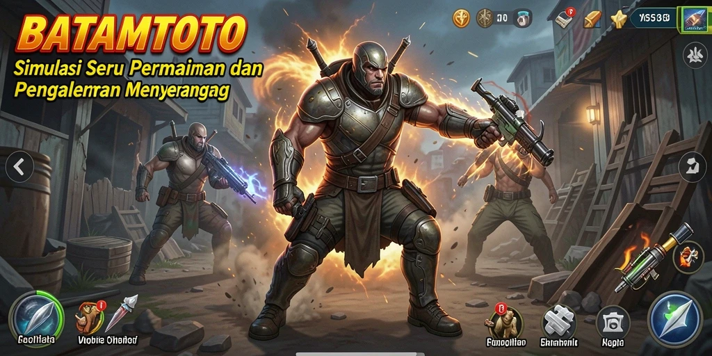 Tampilan menarik dari gameplay BATAMTOTO yang memukau.