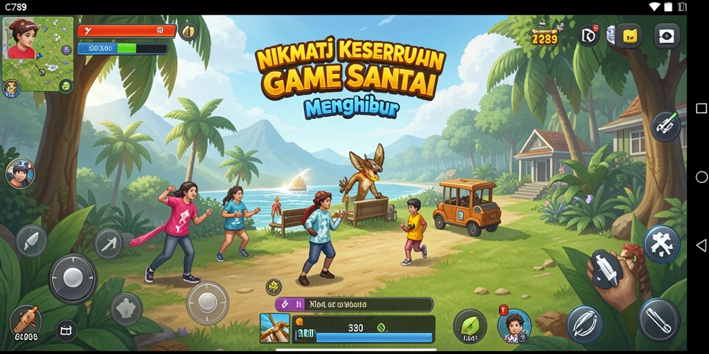 Tampilan gameplay C789 yang seru dan menarik.