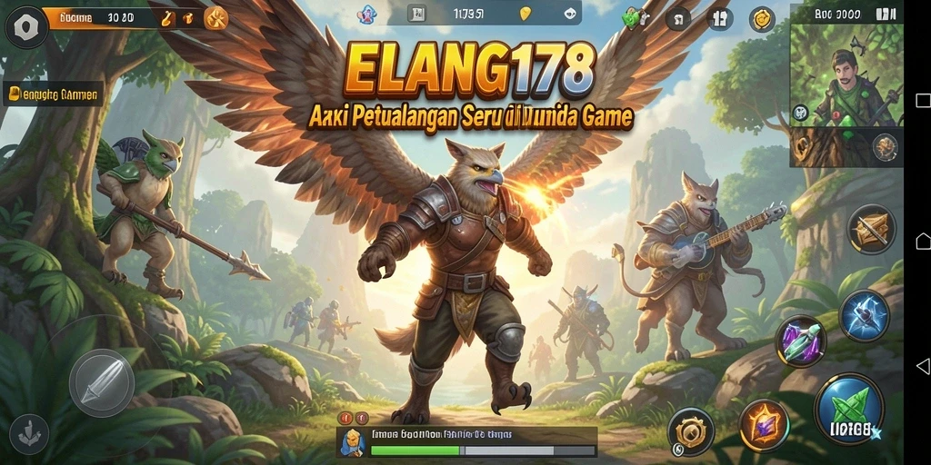 Tampilkan adegan aksi mendebarkan dari ELANG178 yang menampilkan gameplay luar biasa.