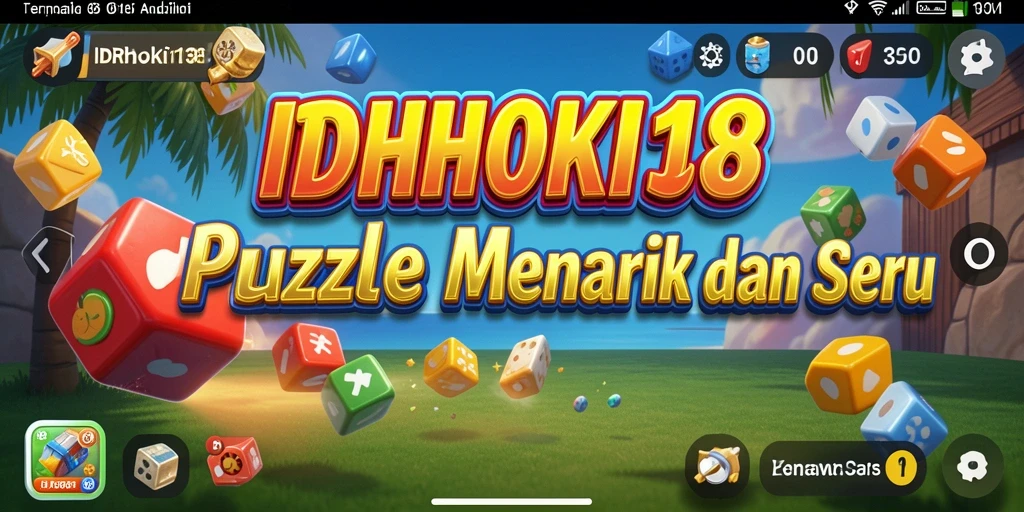 Screenshot menunjukkan gameplay menantang dari IDRHOKI138.