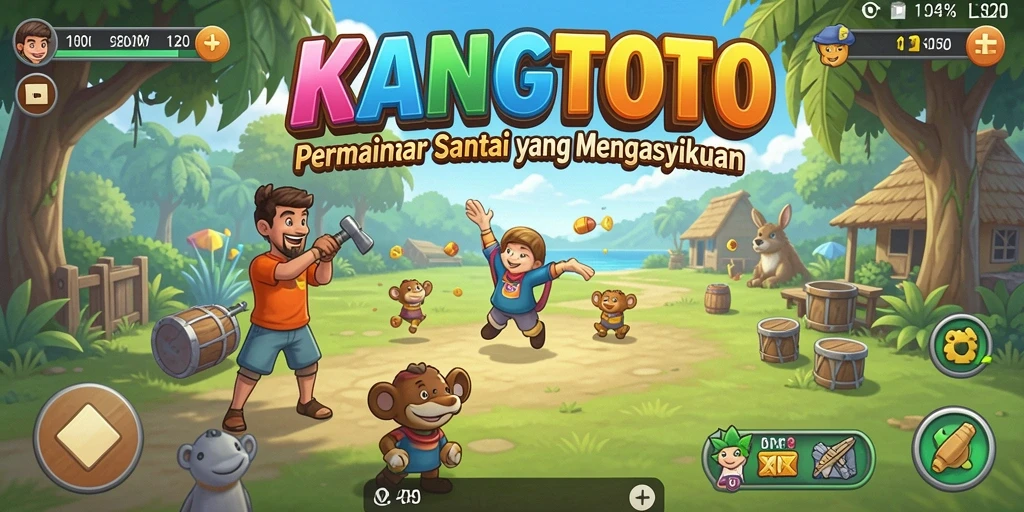 Tangkapan layar KANGTOTO menampilkan gameplay yang seru dan interaktif.