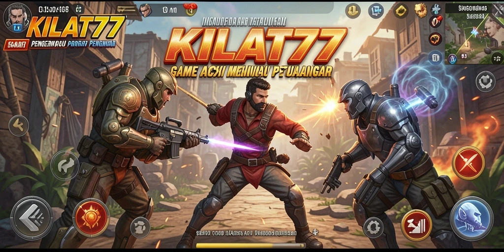 Tangkapan layar gameplay KILAT77 menampilkan aksi yang cepat dan mendebarkan.