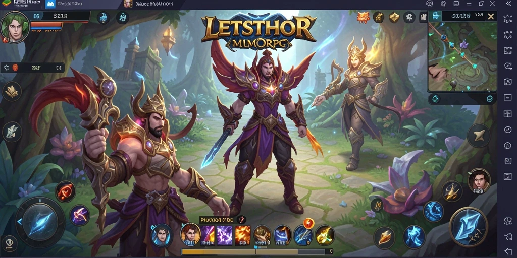 Tangkapan layar menampilkan aksi seru dalam LETSTHOR yang memikat.