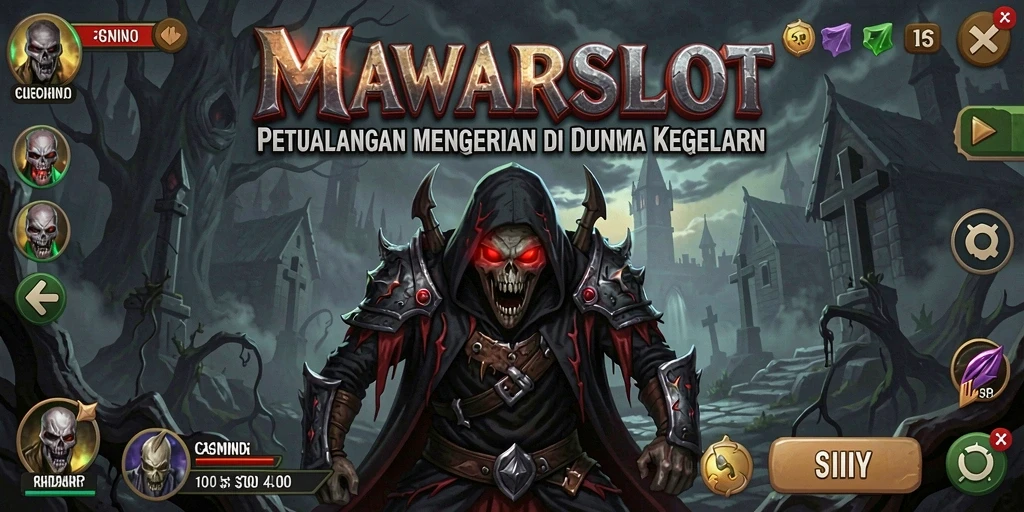 Gameplay menyeramkan di dunia kegelapan MAWARSLOT.