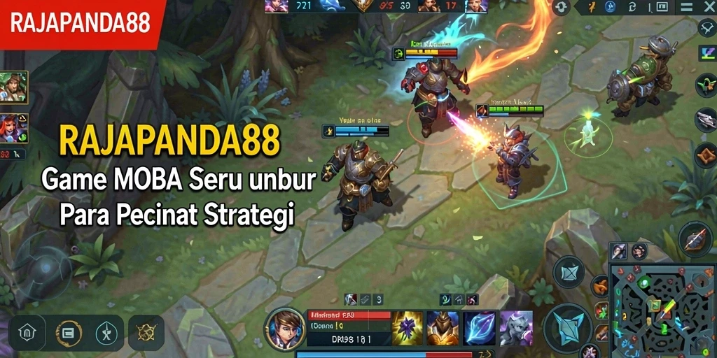 Tampilan gameplay menakjubkan dari RAJAPANDA88 dalam aksi.