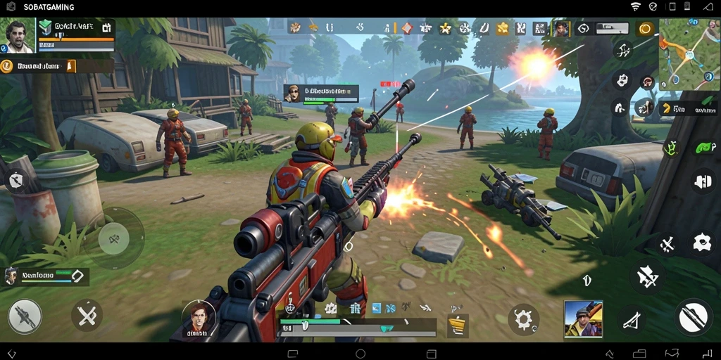 Tampilan antarmuka SOBATGAMING yang ramah pengguna untuk optimasi perangkat.