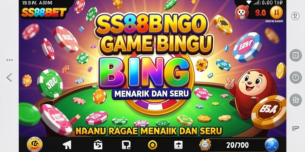 Screenshot gameplay SS88BET menampilkan suasana permainan Bingo yang seru.