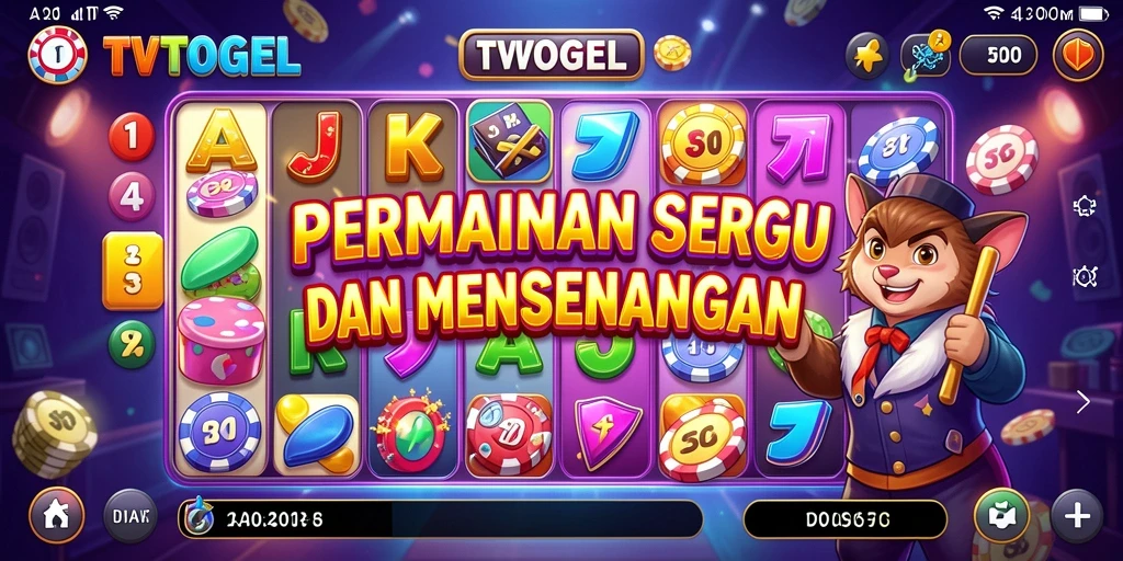 Tampilan utama gameplay Bingo yang mengasyikkan di TVTOGEL.