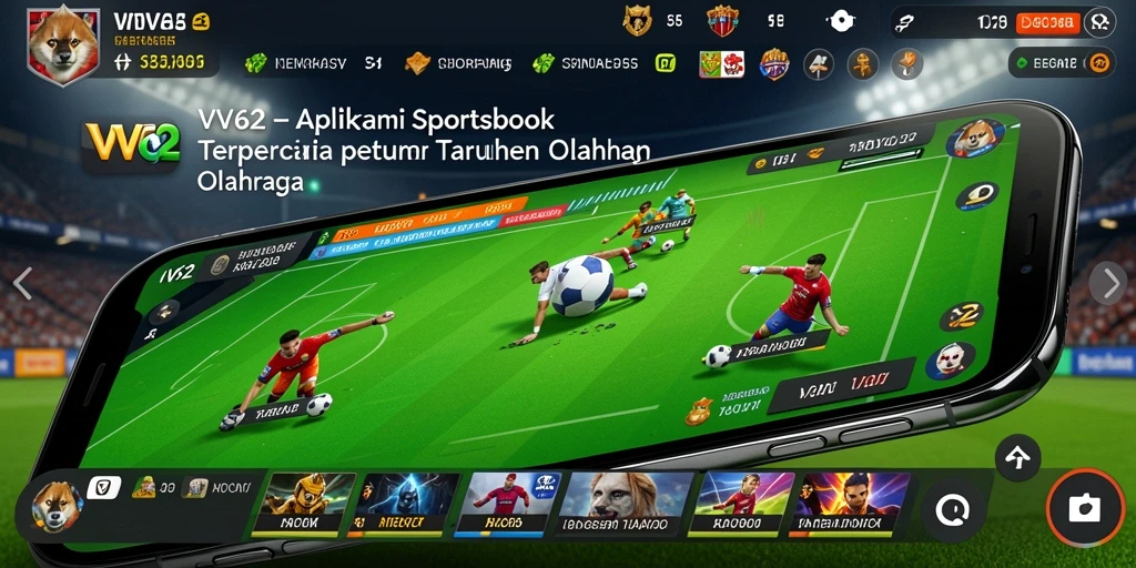 Screenshot gameplay <strong>VV62</strong> menampilkan fitur taruhan olahraga yang menarik.