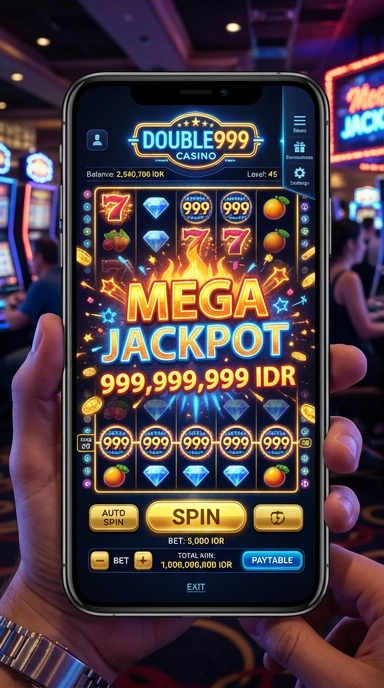 Fitur pencarian cepat di aplikasi double999 yang memudahkan pengguna.